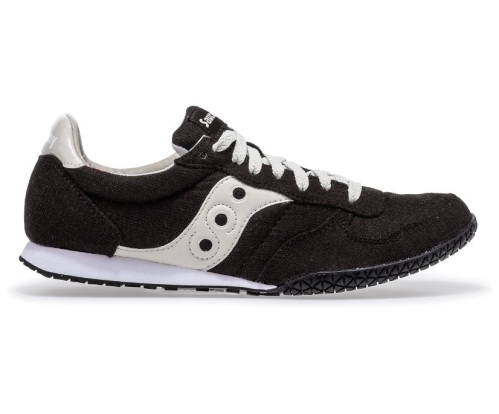 Tenis Saucony Bullet Terry Mujer Zapatos Originales Negras México MX-479-AI